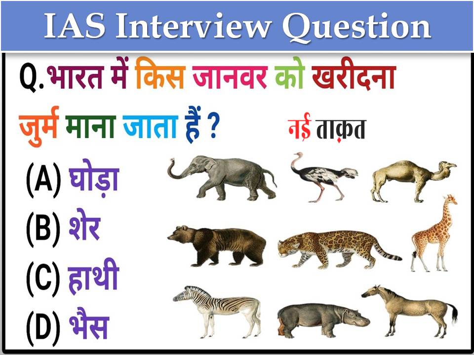 IAS Interview Question