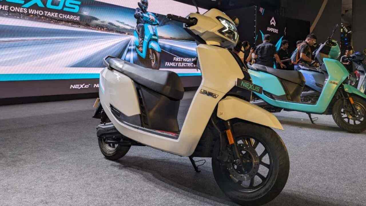 Ampere Nexus Electric Scooter भारतीय बाजार में लॉन्च, देखें फीचर्स