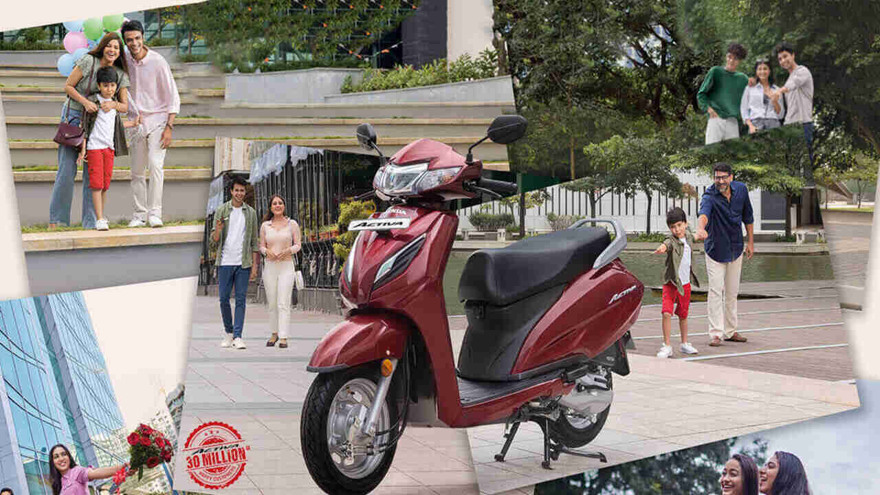 Honda Activa बिक्री में भारत में दूसरे नंबर पर, बिक्री में 78.38% बढ़त