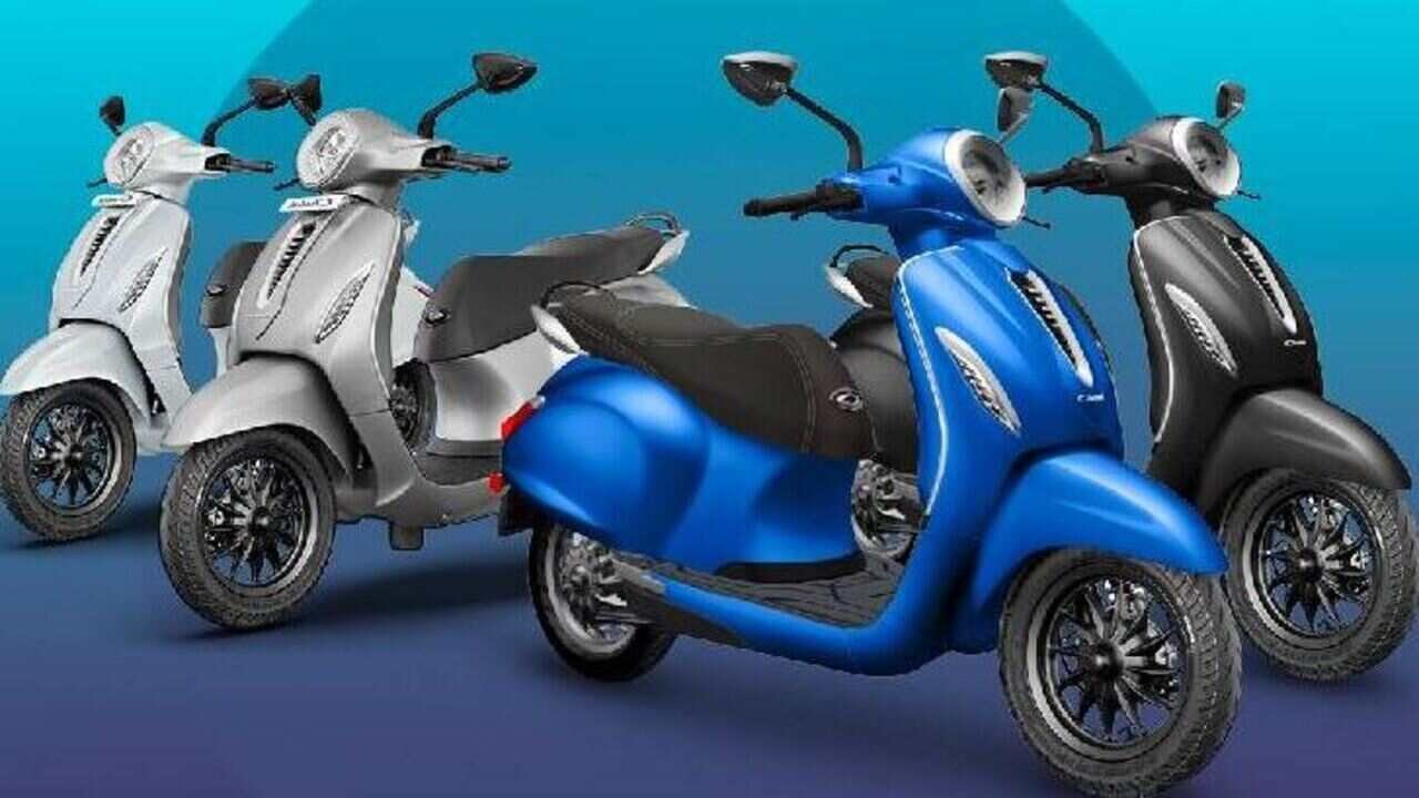 Bajaj ने लॉन्च किया नया इलेक्ट्रिक स्कूटर Chetak Blue 3202